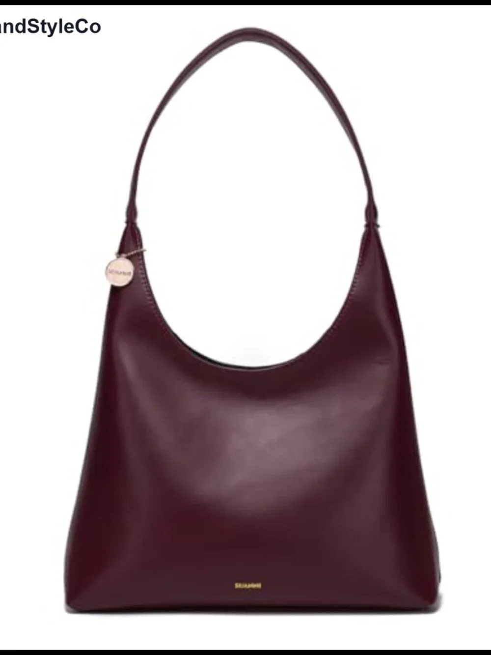 Slouchy Vegan Leather Hobo Shoulder Bag Large Tote Purse